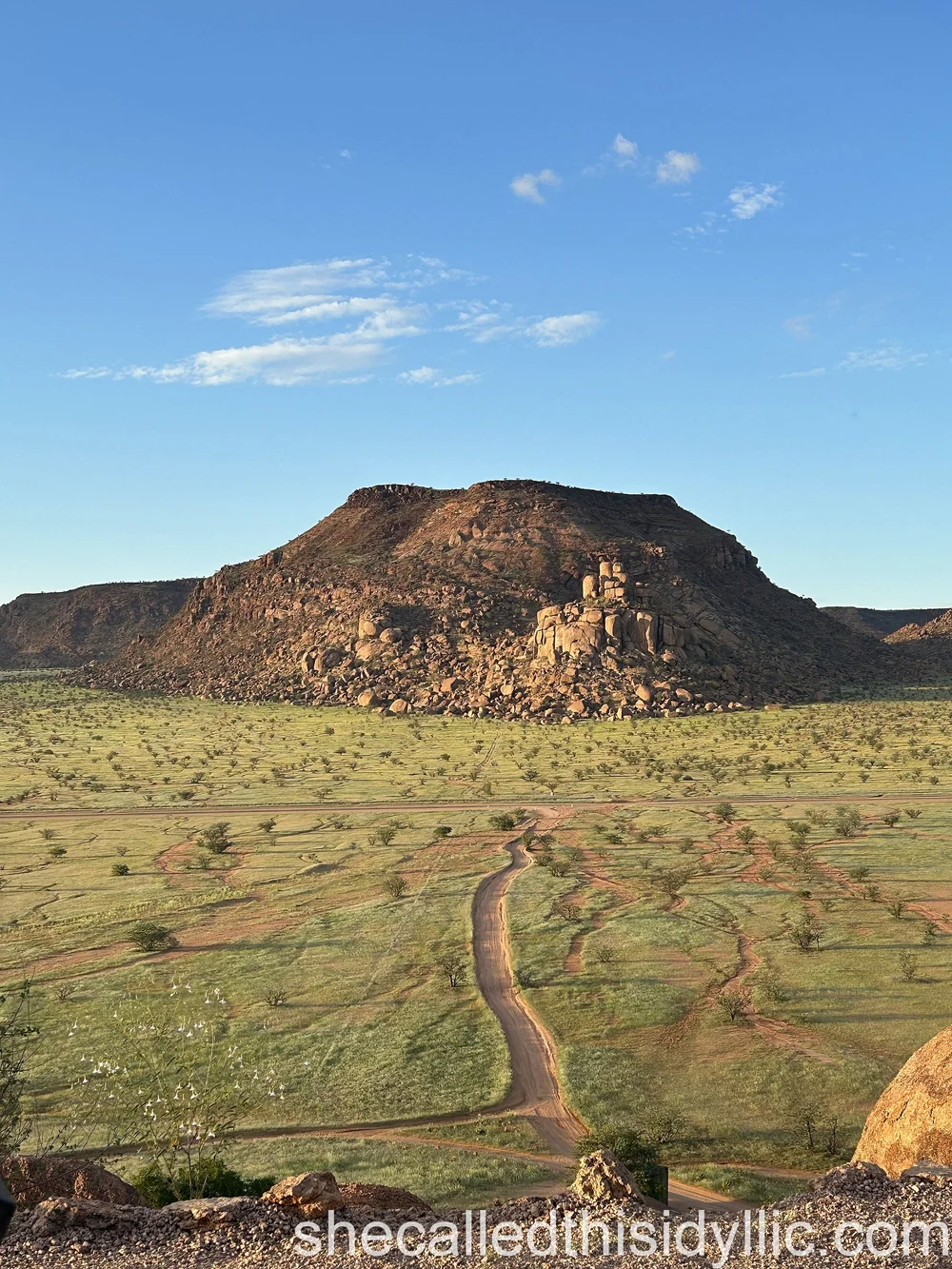 View from the bar at the top of the mountain, Camp Kipwe