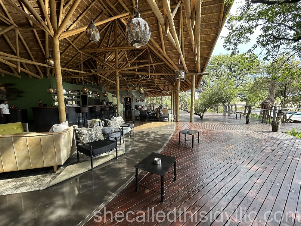 Lounge at Etosha Oberland Lodge