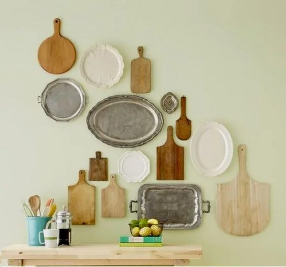Set 4 Piatti Decorativi da Parete - Decoro PANAMA – Blanka Home