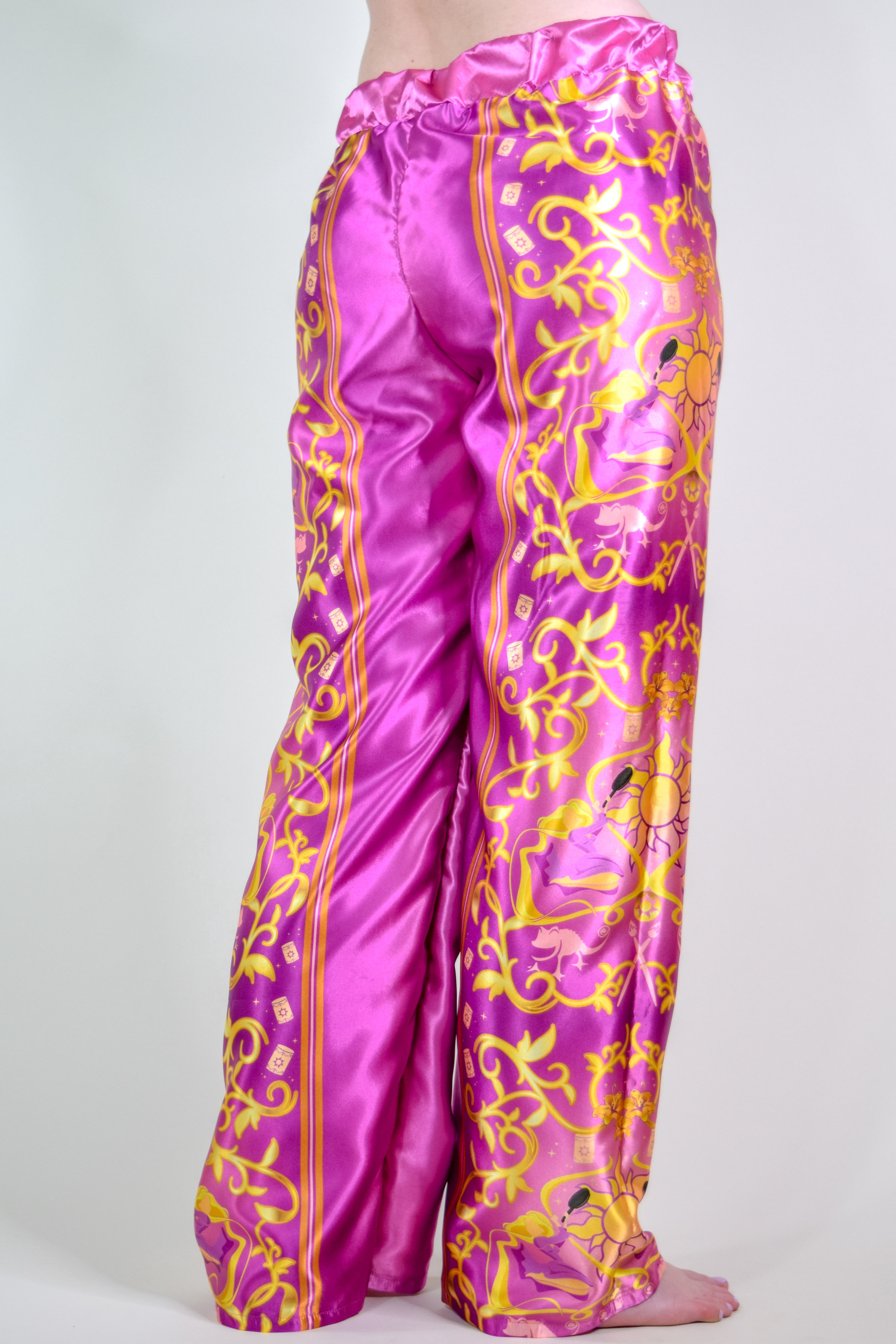 Rapunzel Lounge Pant Purple- SAMPLE SIZE ONLY — Spellbound Style