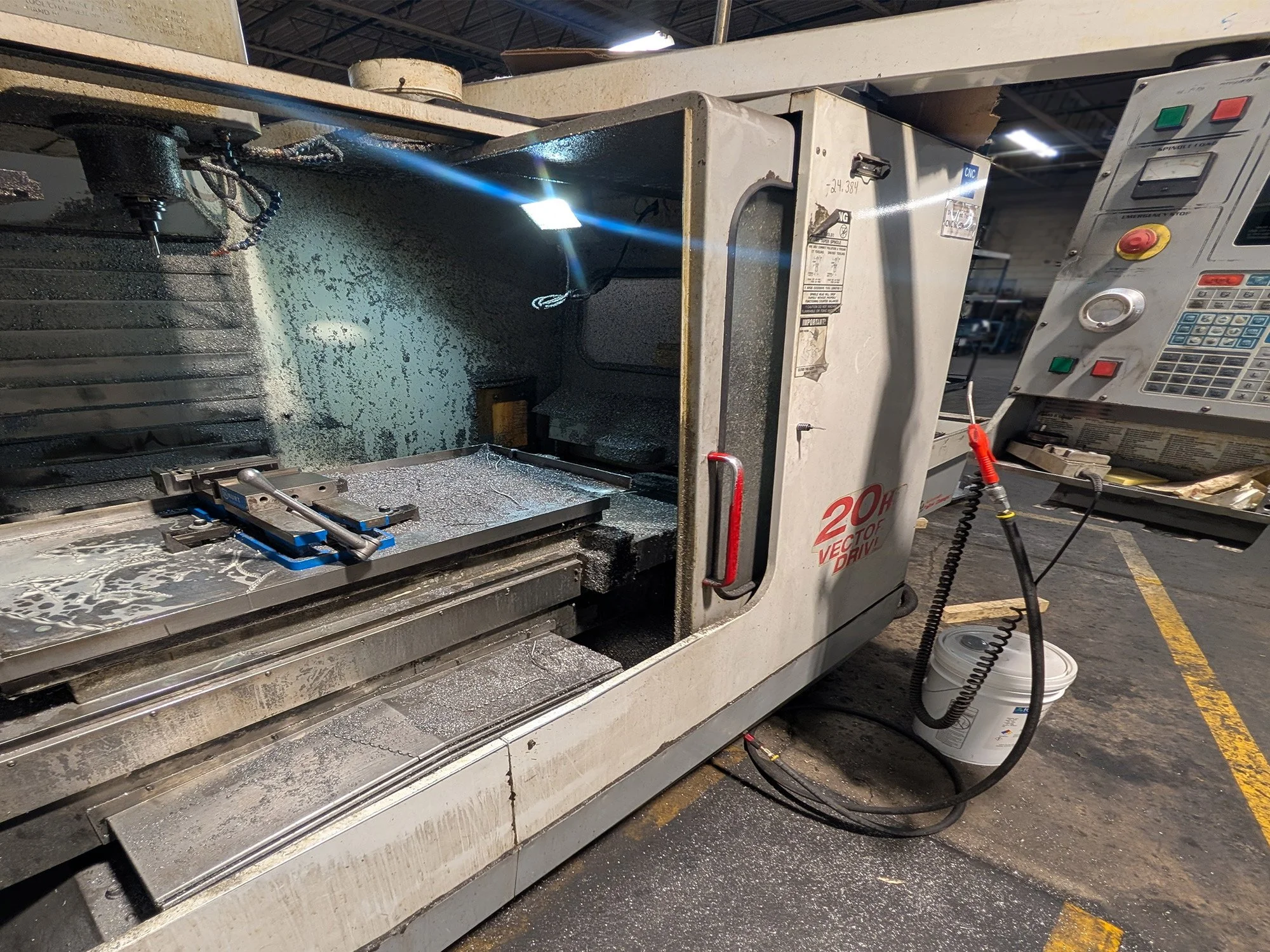 CNC machine in tool room at All Bending and Tubular Products Grand Rapids MI
