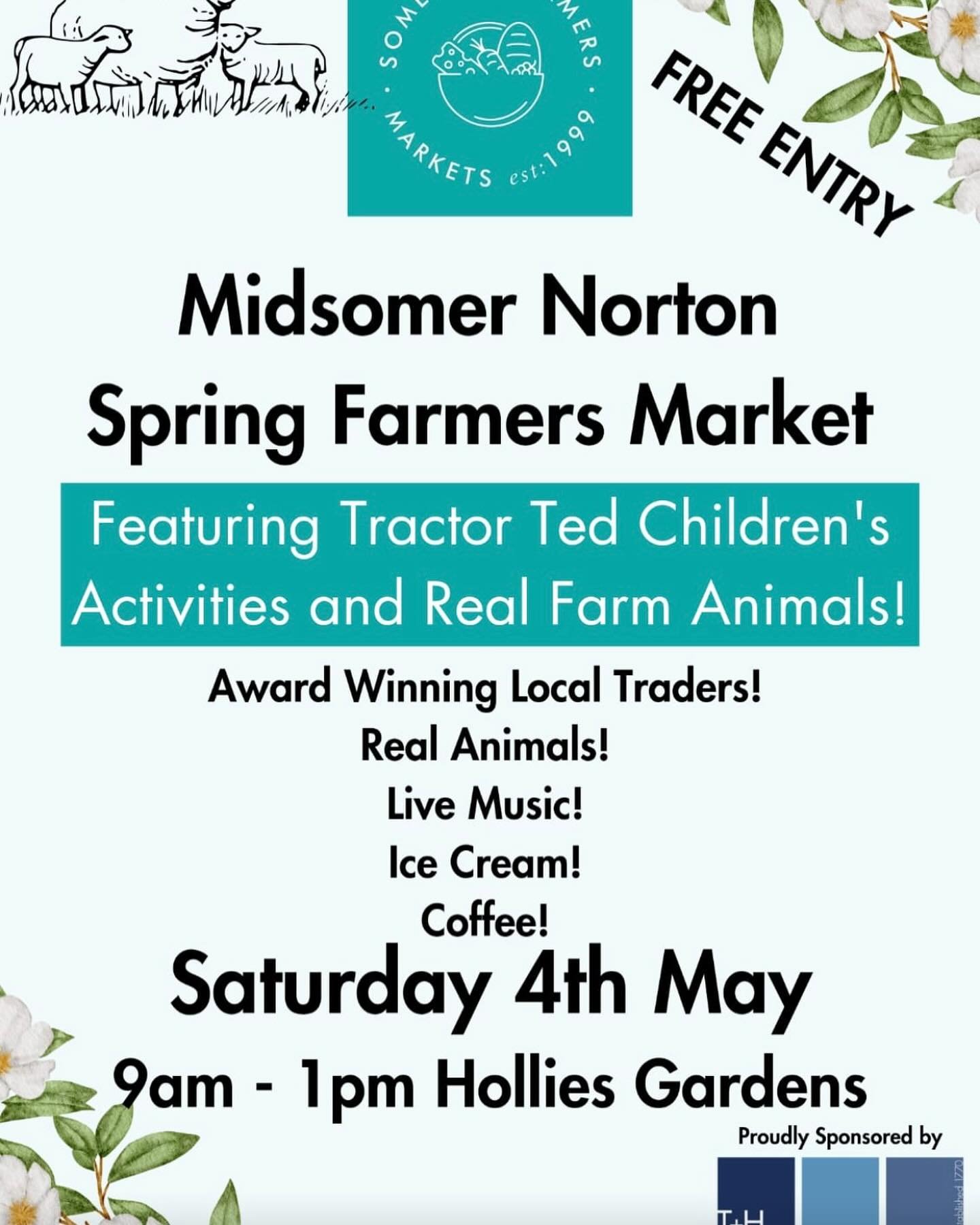 This Saturday I&rsquo;ll be at @somersetfarmersmarketsuk Midsomer Norton Farmer&rsquo;s market, 9am-1pm. Drop by and say hi if you&rsquo;re around.
I&rsquo;ll have my range of preserves plus limited edition Strawberry Jam, Wild Garlic Pesto and Wild 