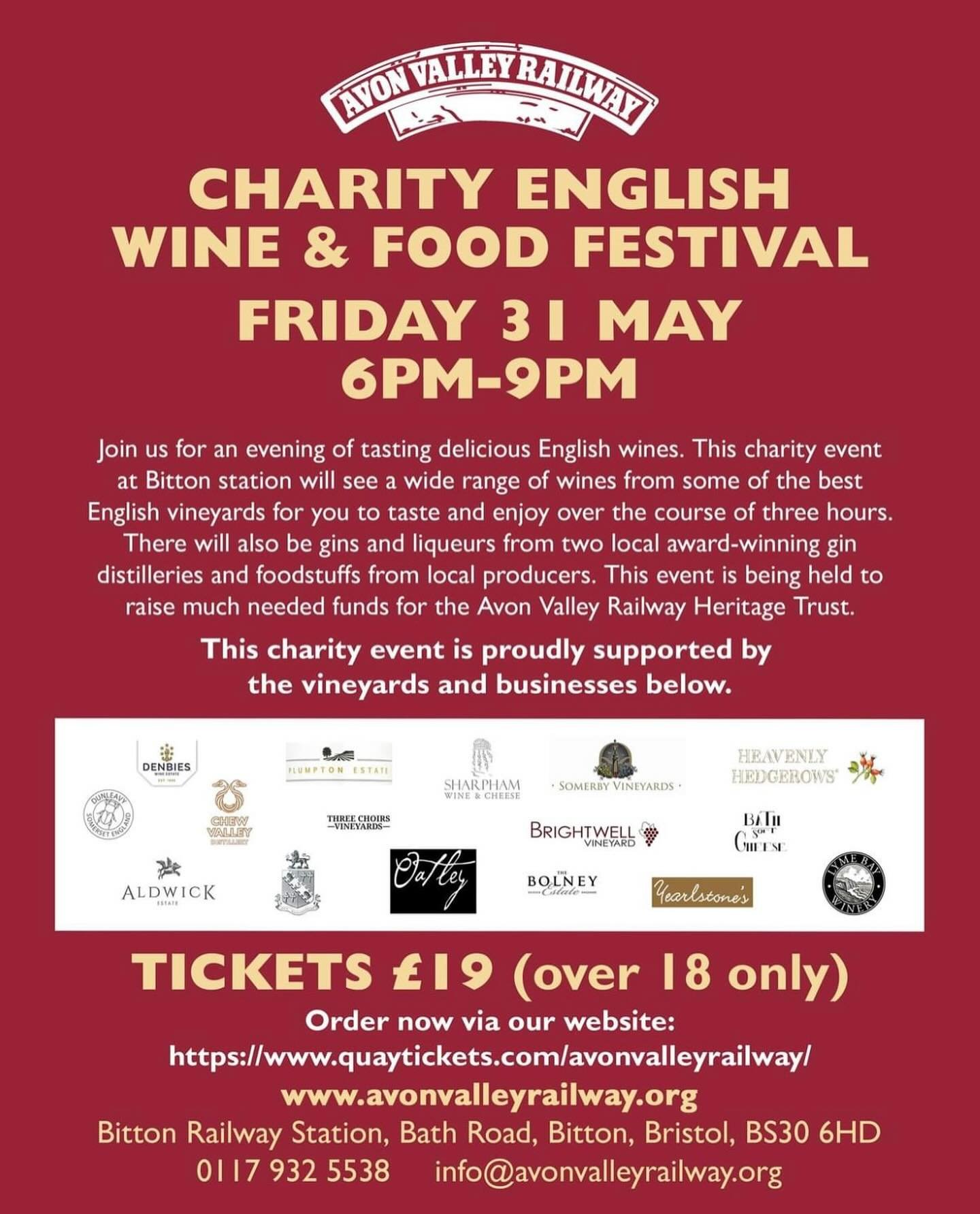 Looking forward to taking part in this event tomorrow evening. 
We&rsquo;ll have a stall there along with @bathsoftcheese and lots of lovely English wine merchants.