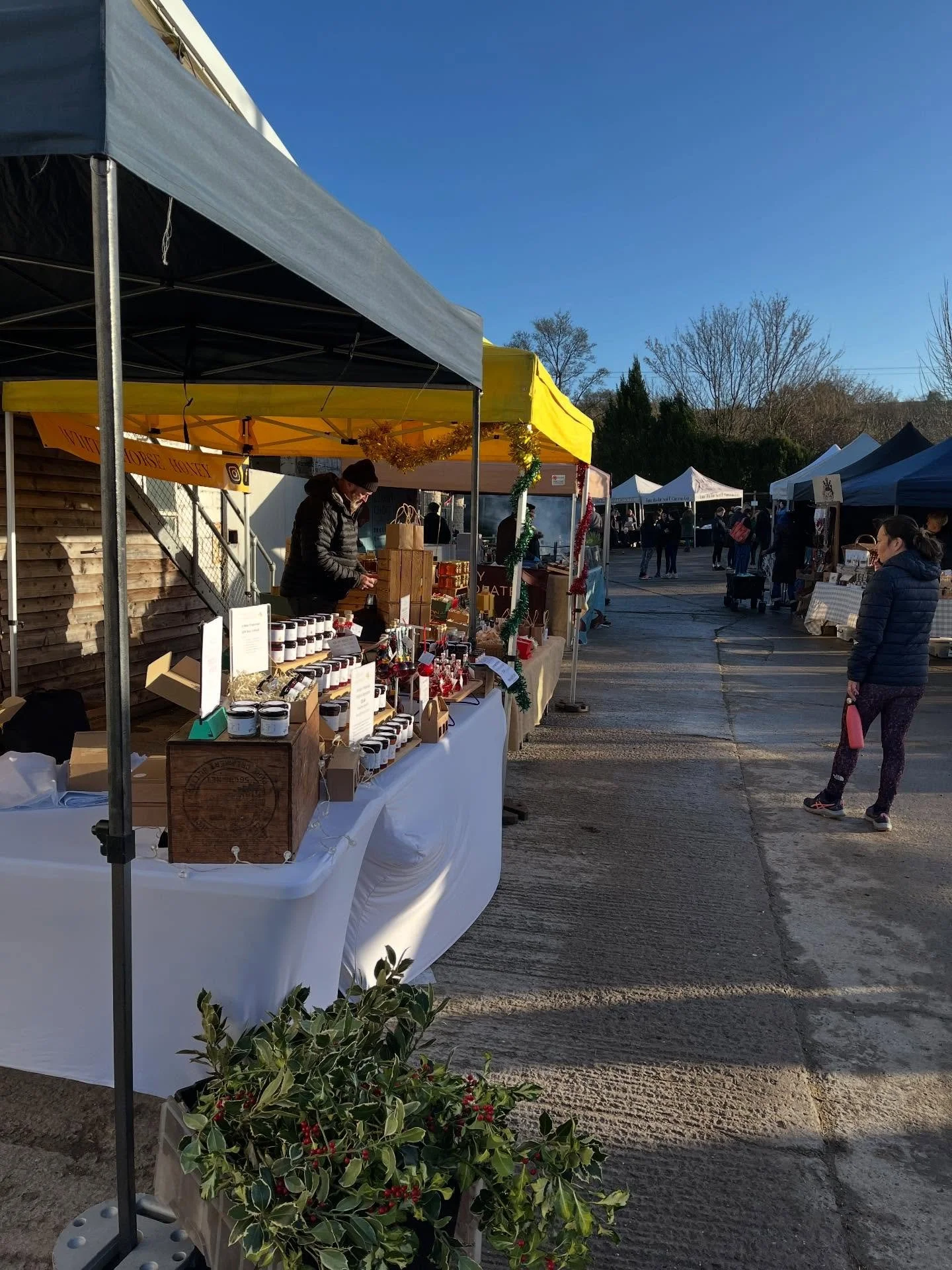 Here at @bathsoftcheese today for their Christmas market 10am-3pm loads of lovely stalls for last minute shopping 🎄