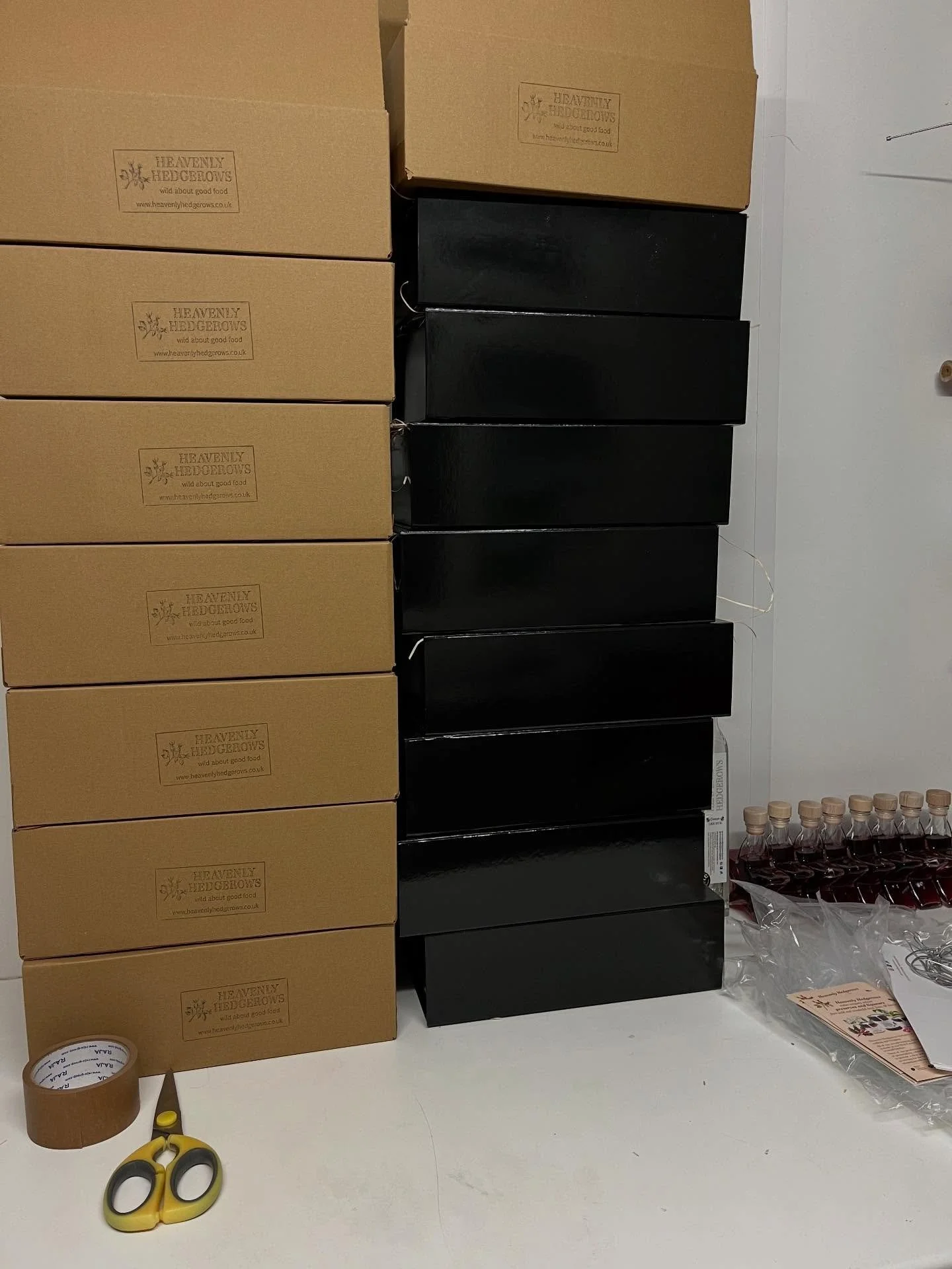 This morning I have a customer coming around to choose what he wants in his hampers. I don&rsquo;t mind last minute - being a last minute person myself. Online orders for posting are now closed for Christmas but I&rsquo;m still open for collections a