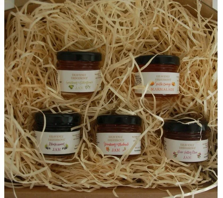 Struggling to buy for someone just after Christmas? 🎁
Our mini jar box set is the perfect little treat.

✨ Five traditional preserves
🍊 Seville orange marmalade
🍑 Avon Valley plum
🫐 Blackcurrant
🌿 Gooseberry &amp; elderflower
🍓 Strawberry &amp;