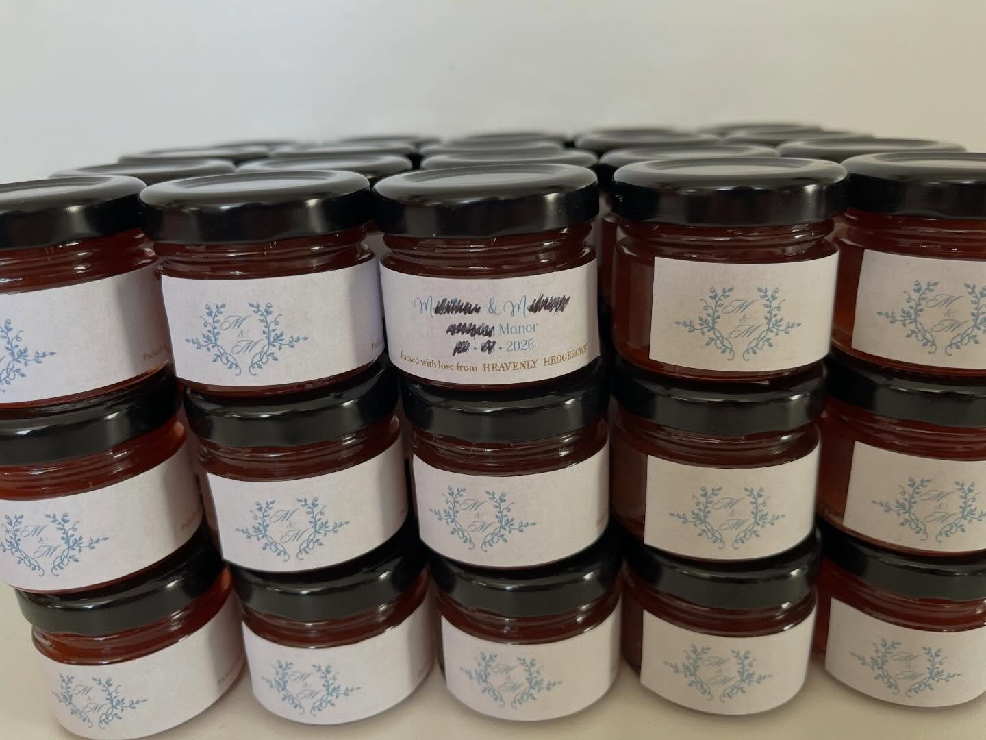 Wedding season is fast approaching, and I&rsquo;ve absolutely loved working with M&amp;M to create their beautiful wedding favours. Their logo was such a joy to bring to life, and we designed bespoke labels to perfectly complement their jars.

If you