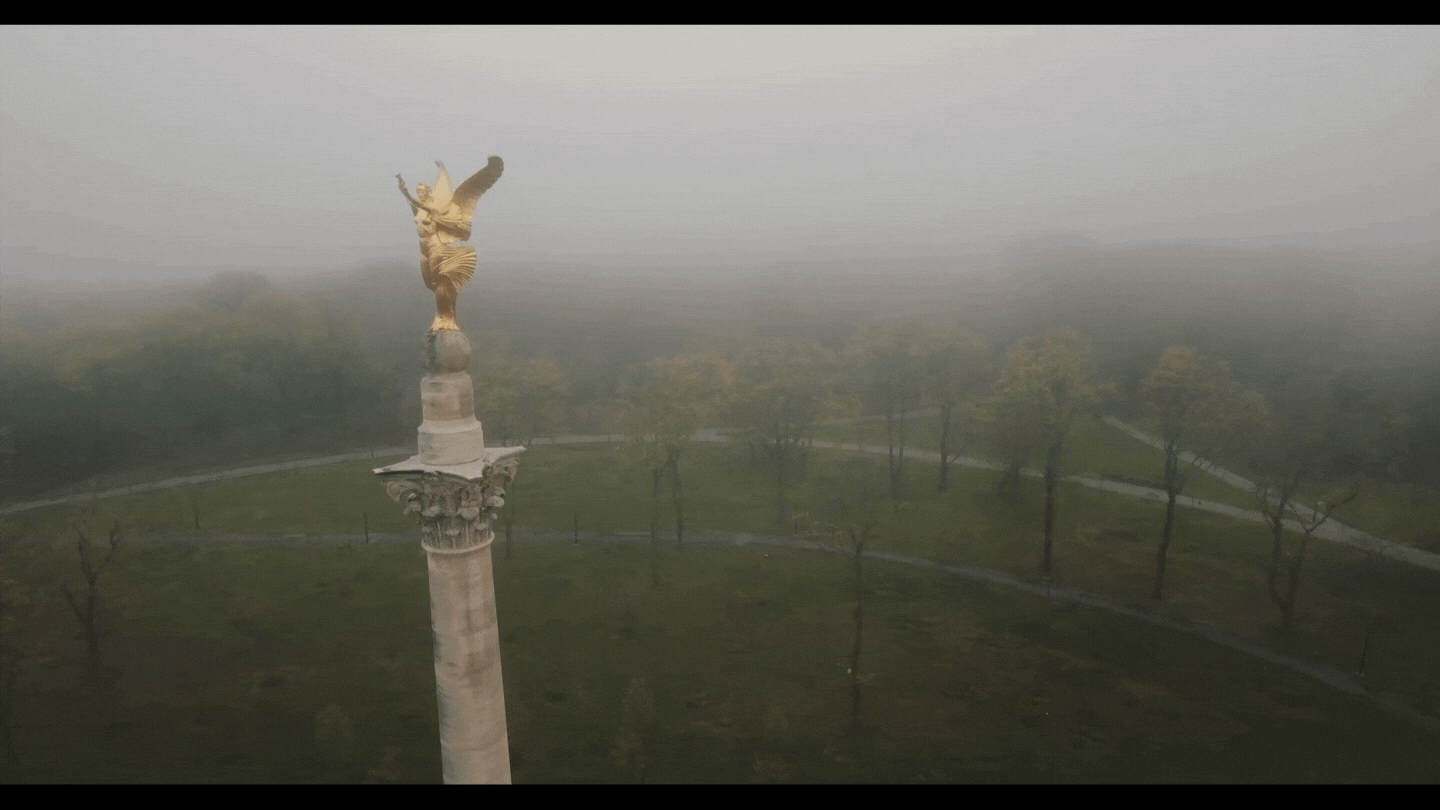 Fog Statue Color Graded 1080p