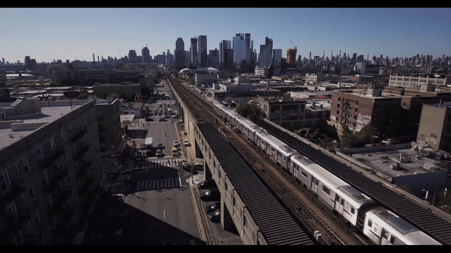 Queens Train Color Graded 1080p