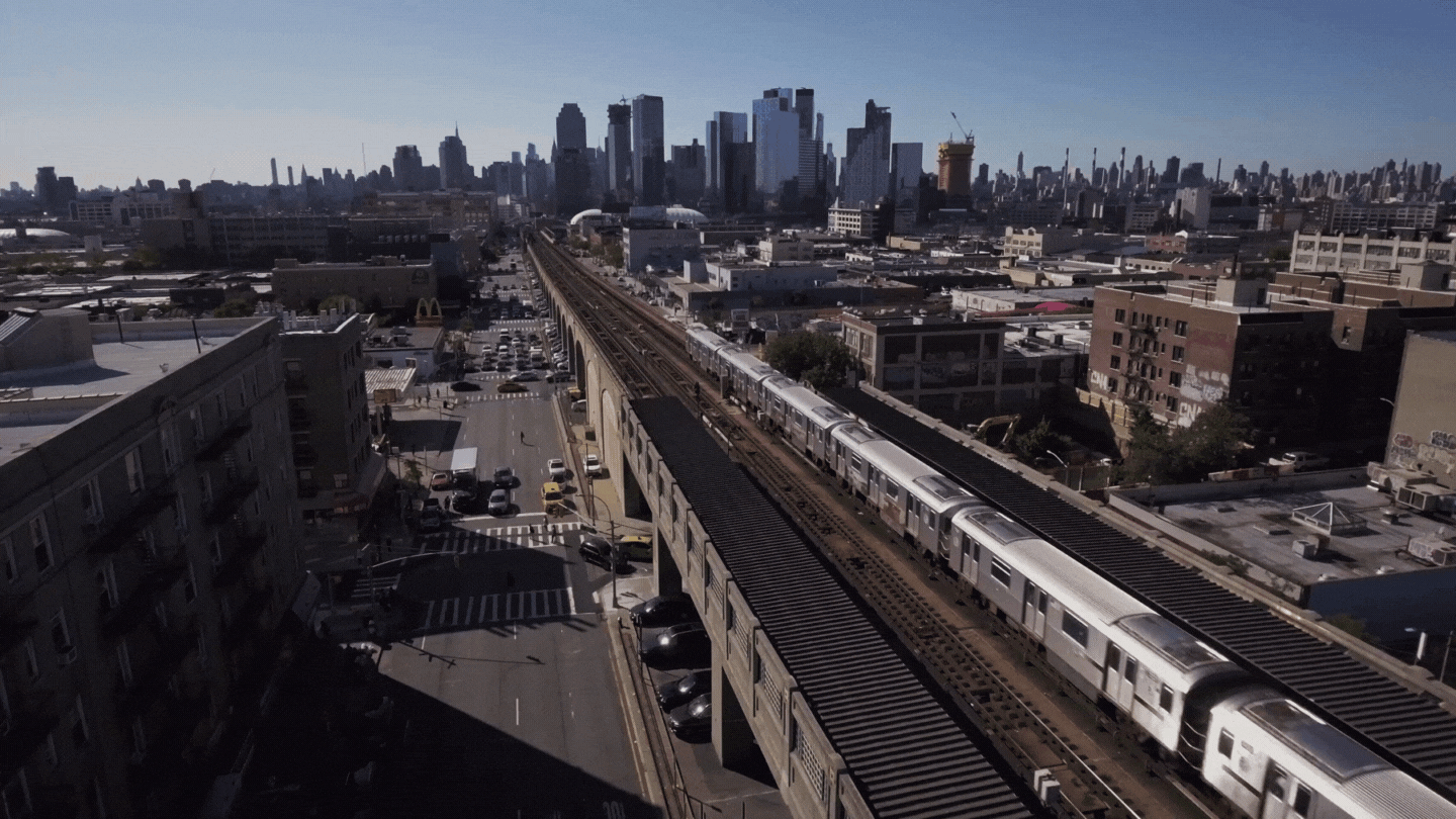 Queens Train Color Grade 4K
