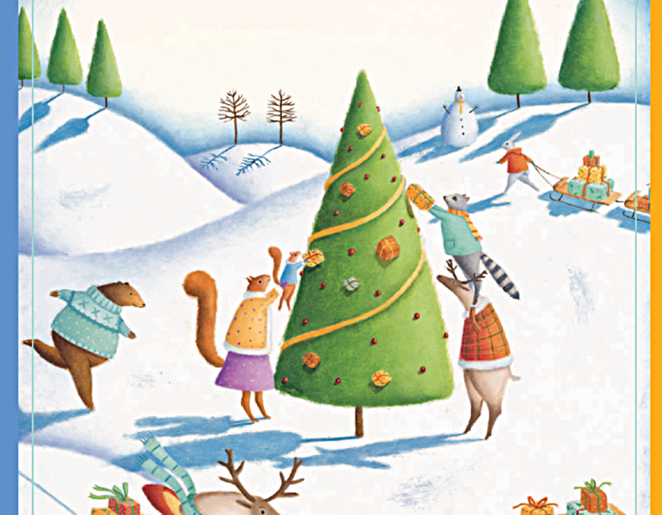Thomas Kane Design - Minneapolis - Caribou Coffee - 'Bou Wonderland