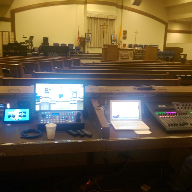 Setting up the system for worship practice