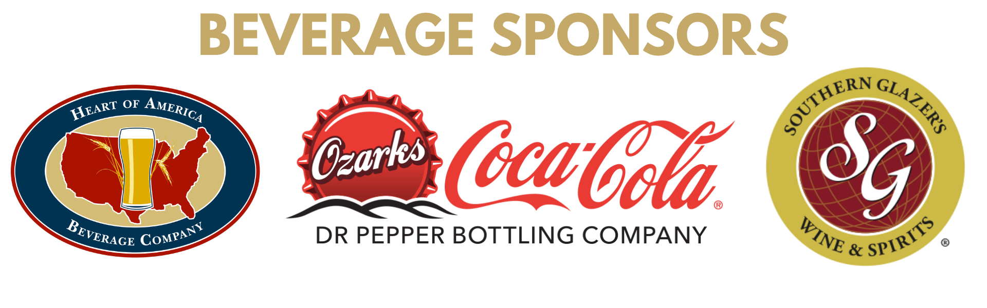 2026 Beverage Sponsors for Cattle Baron's Ball of Southwest MO