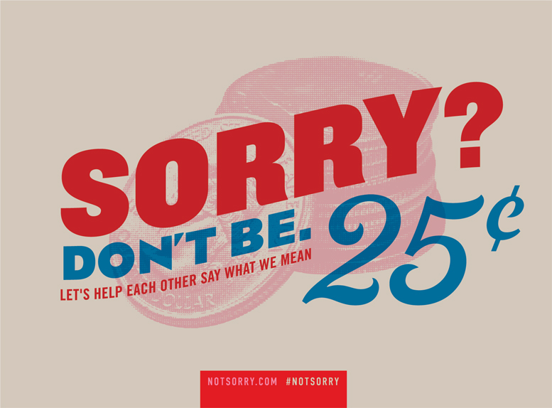 Women's Day Not Sorry Label 3