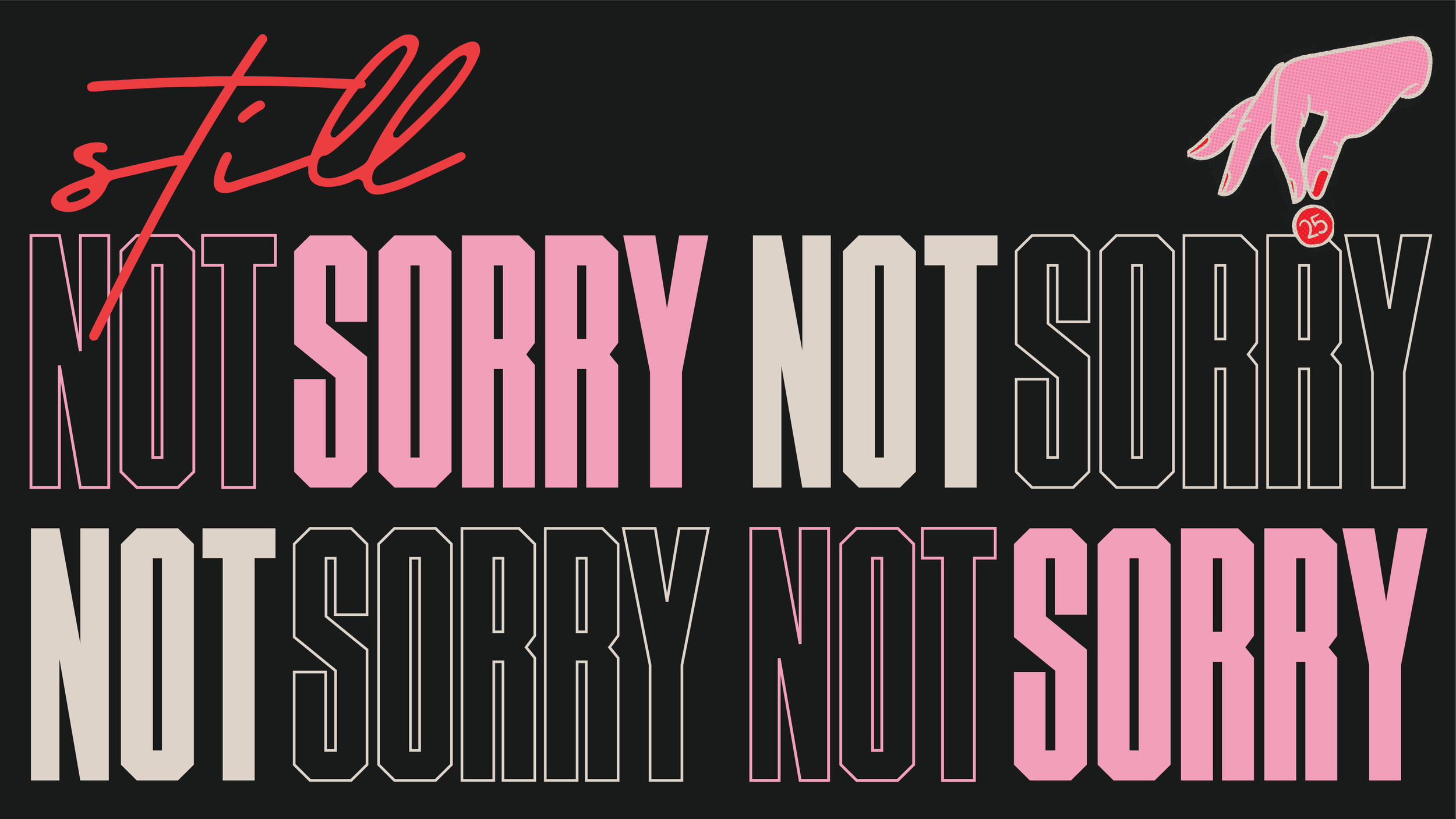 Women's Day Not Sorry Wallpaper 1