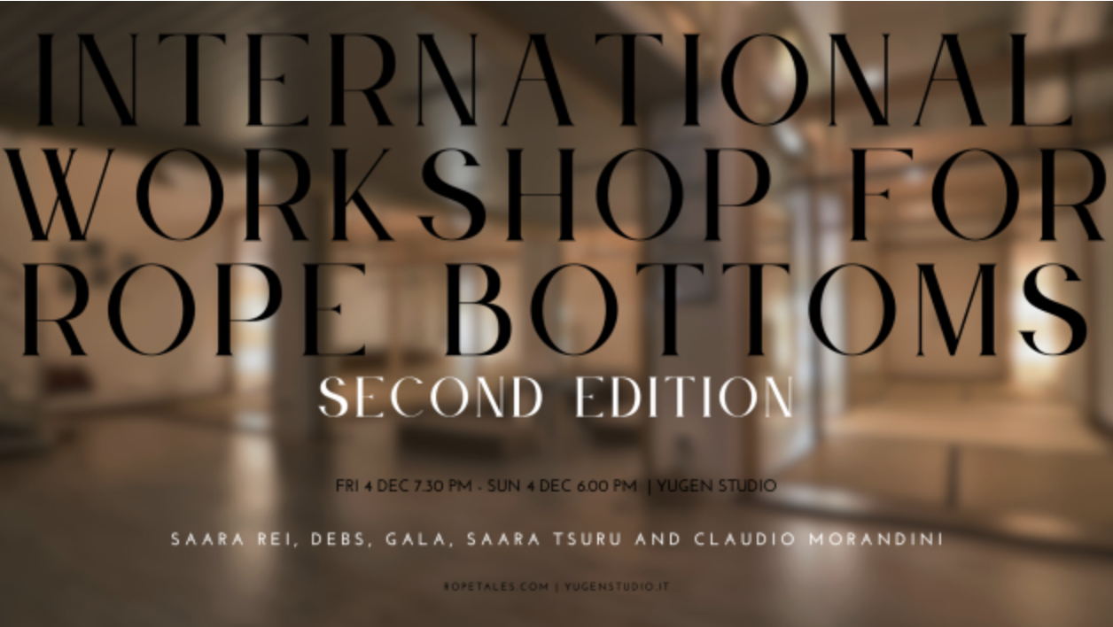 Milan - International Workshop for Rope Bottoms