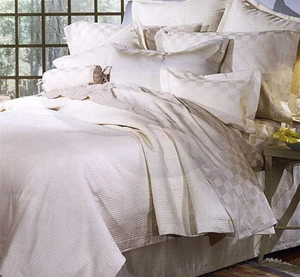 Too much? Maybe not, says sleep expert Marc Anderson about sumptuous bedding.