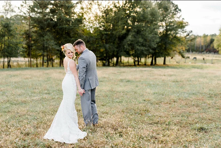 Sassafras Fork Farm Wedding | Lazaro Wedding Gown