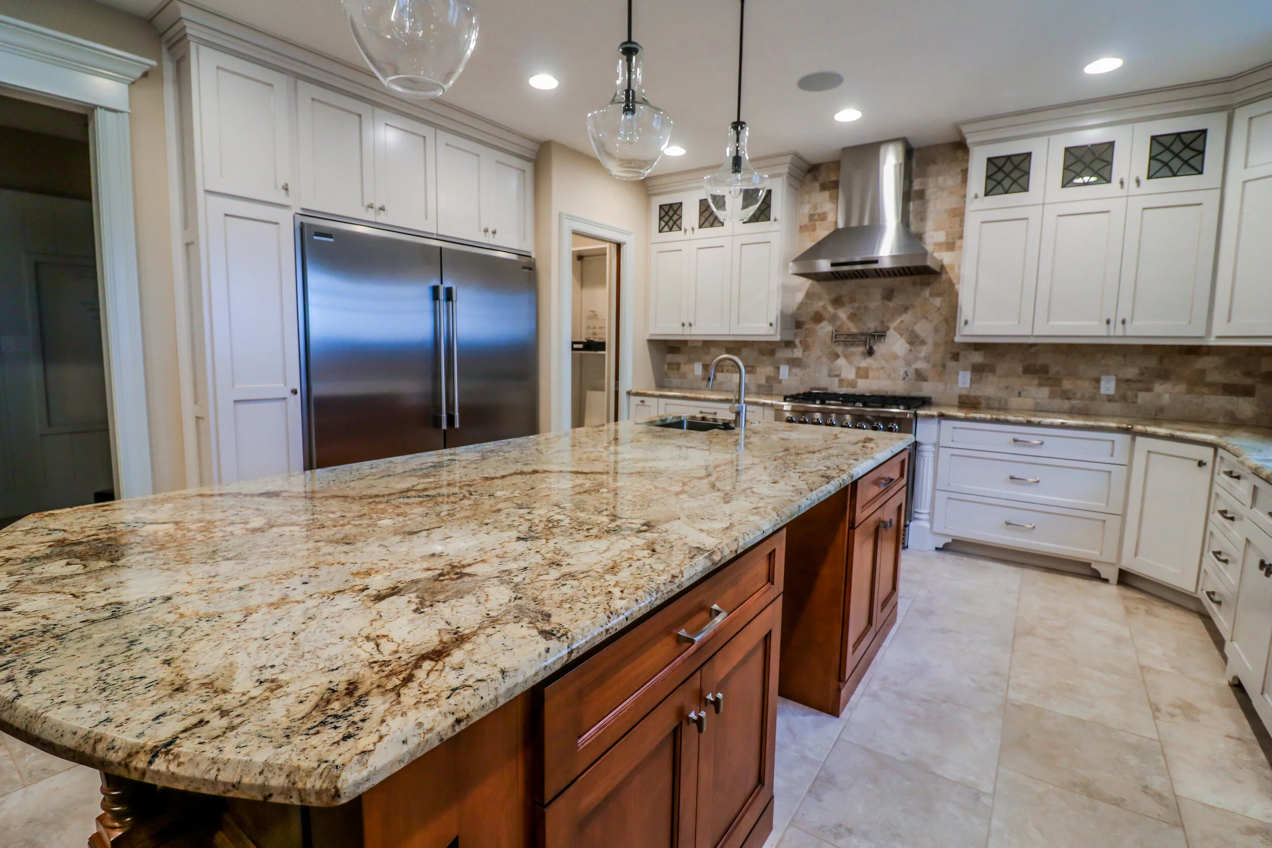 Traditional Kitchen Remodel by HP Granite Inc. project photo