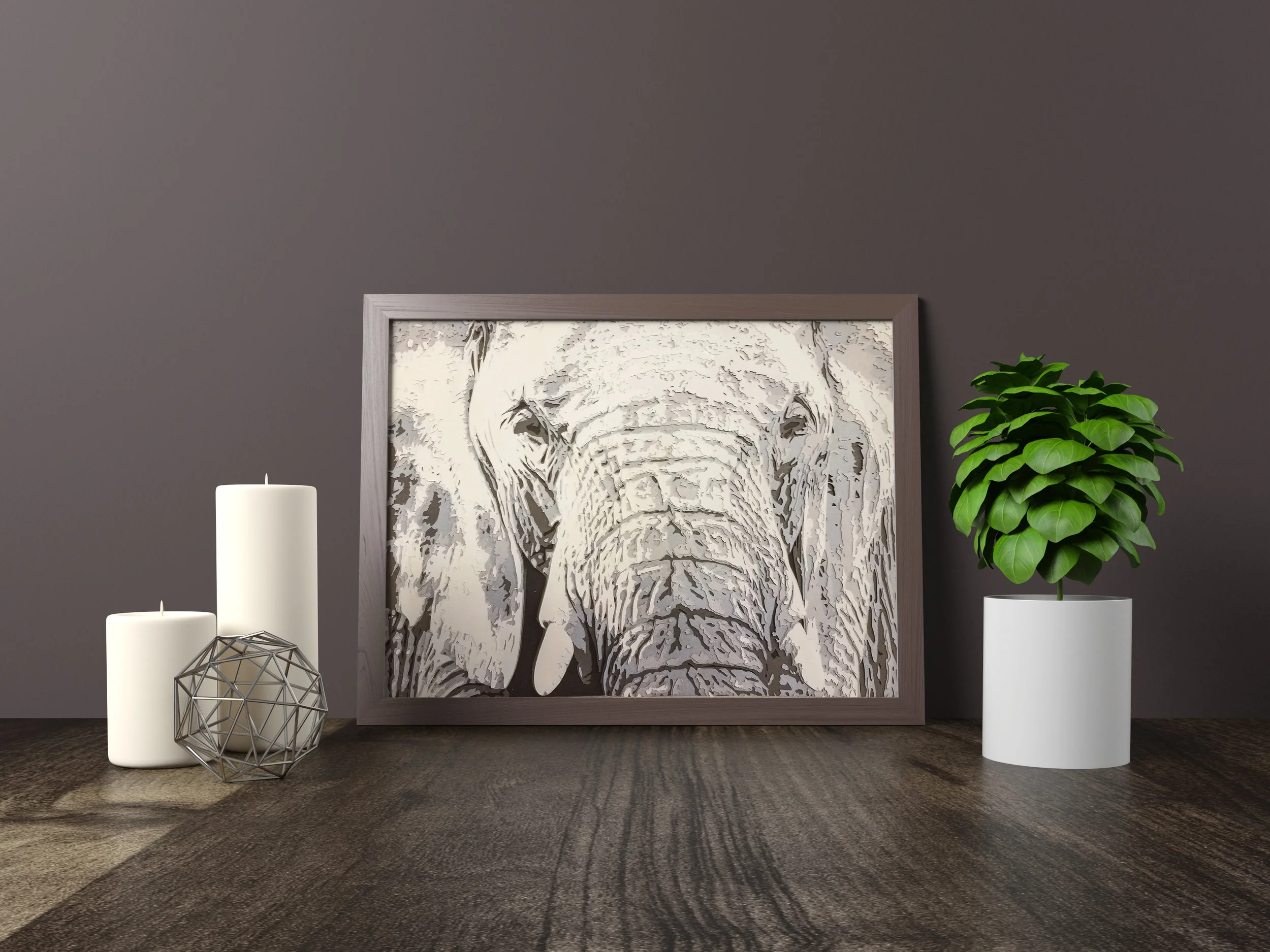 Elephant Framed.jpg