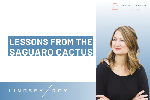 Lessons from the Saguaro Cactus