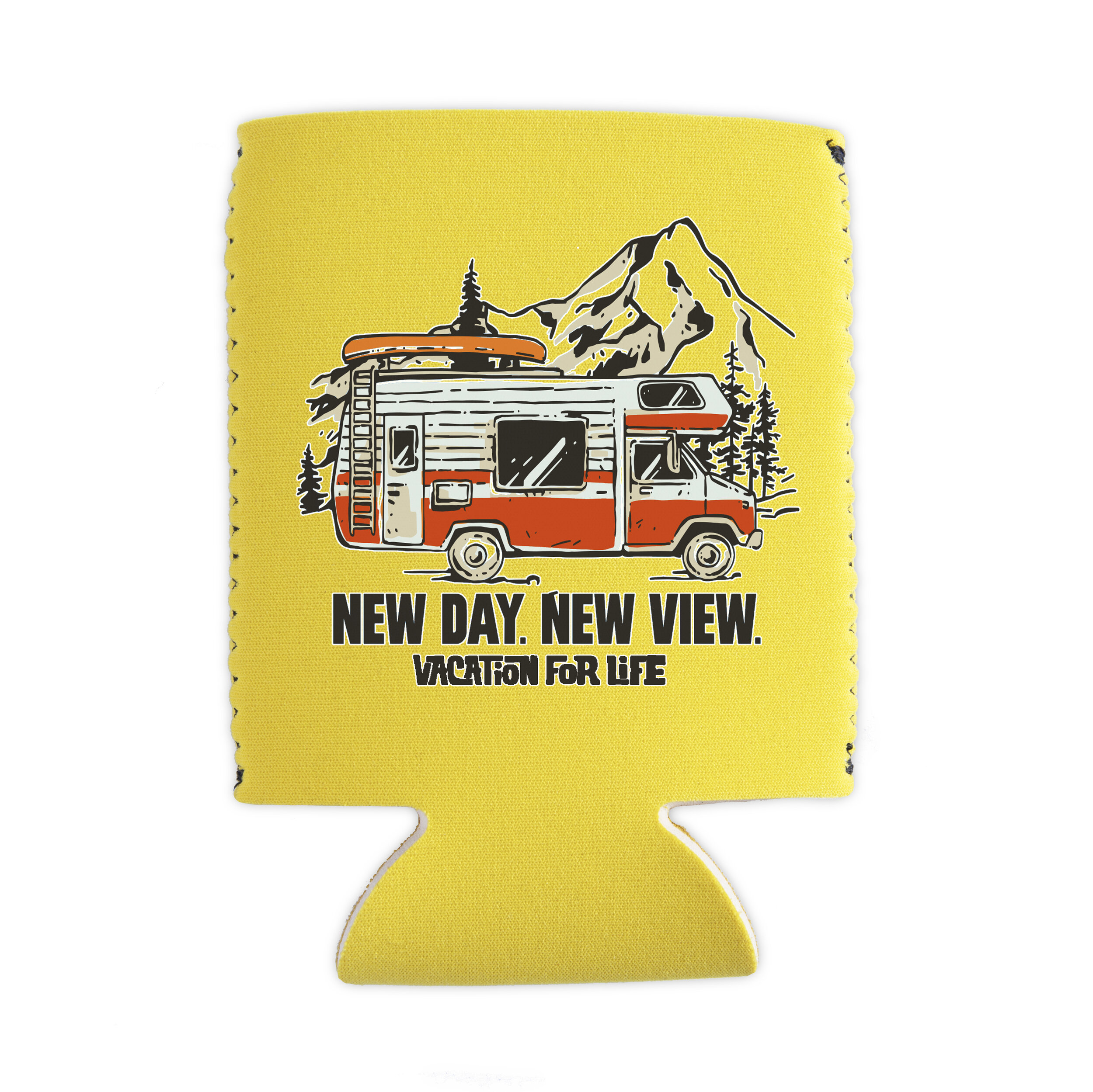 NEW DAY CAN COOLER - GOLDEN YELLOW