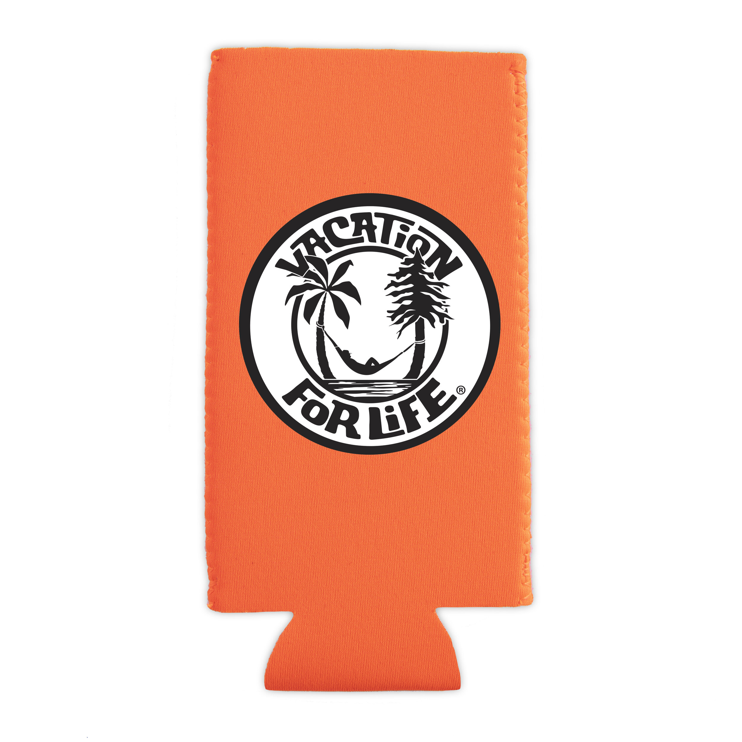 LOGO TALL CAN COOLER - ORANGE