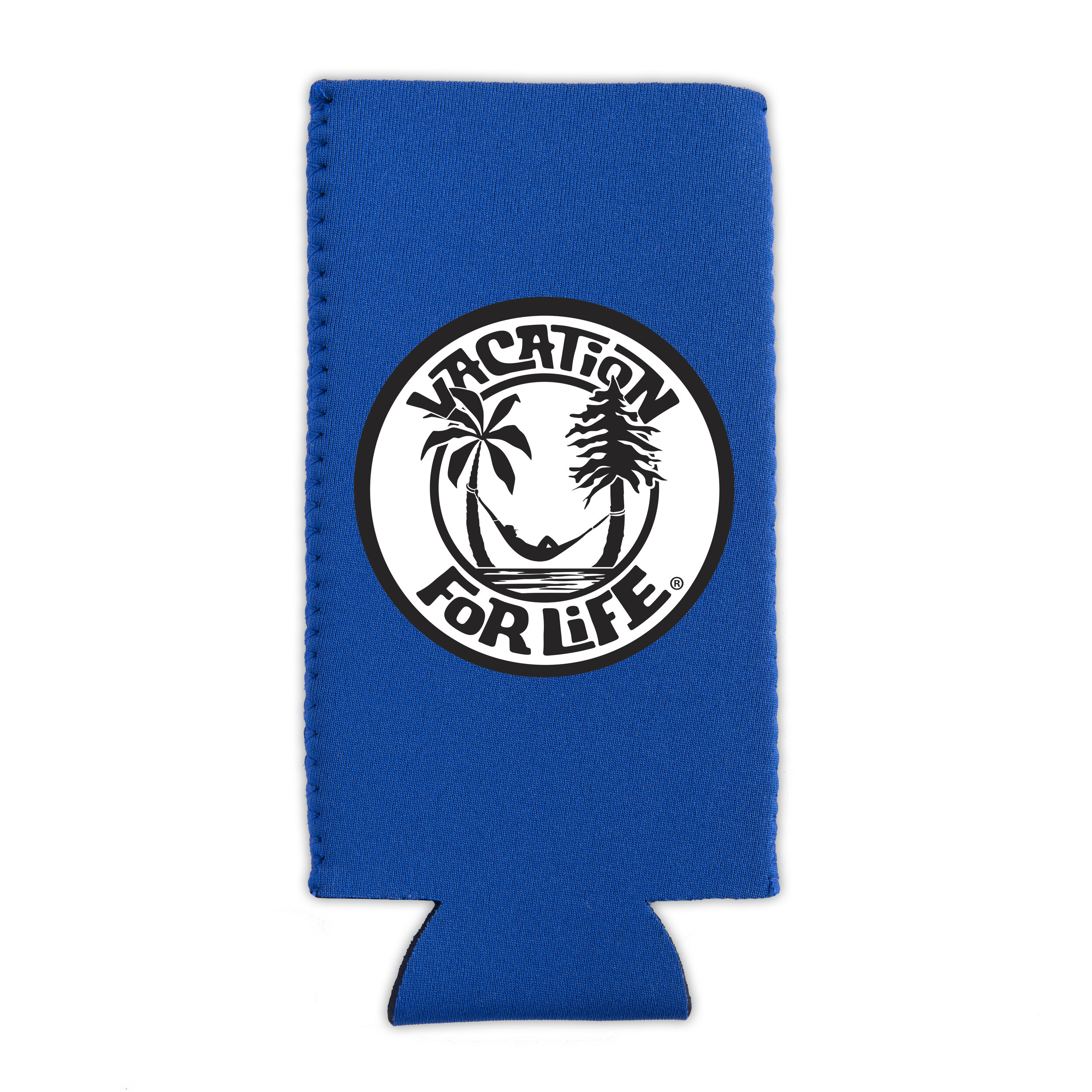 LOGO TALL CAN COOLER - BLUE