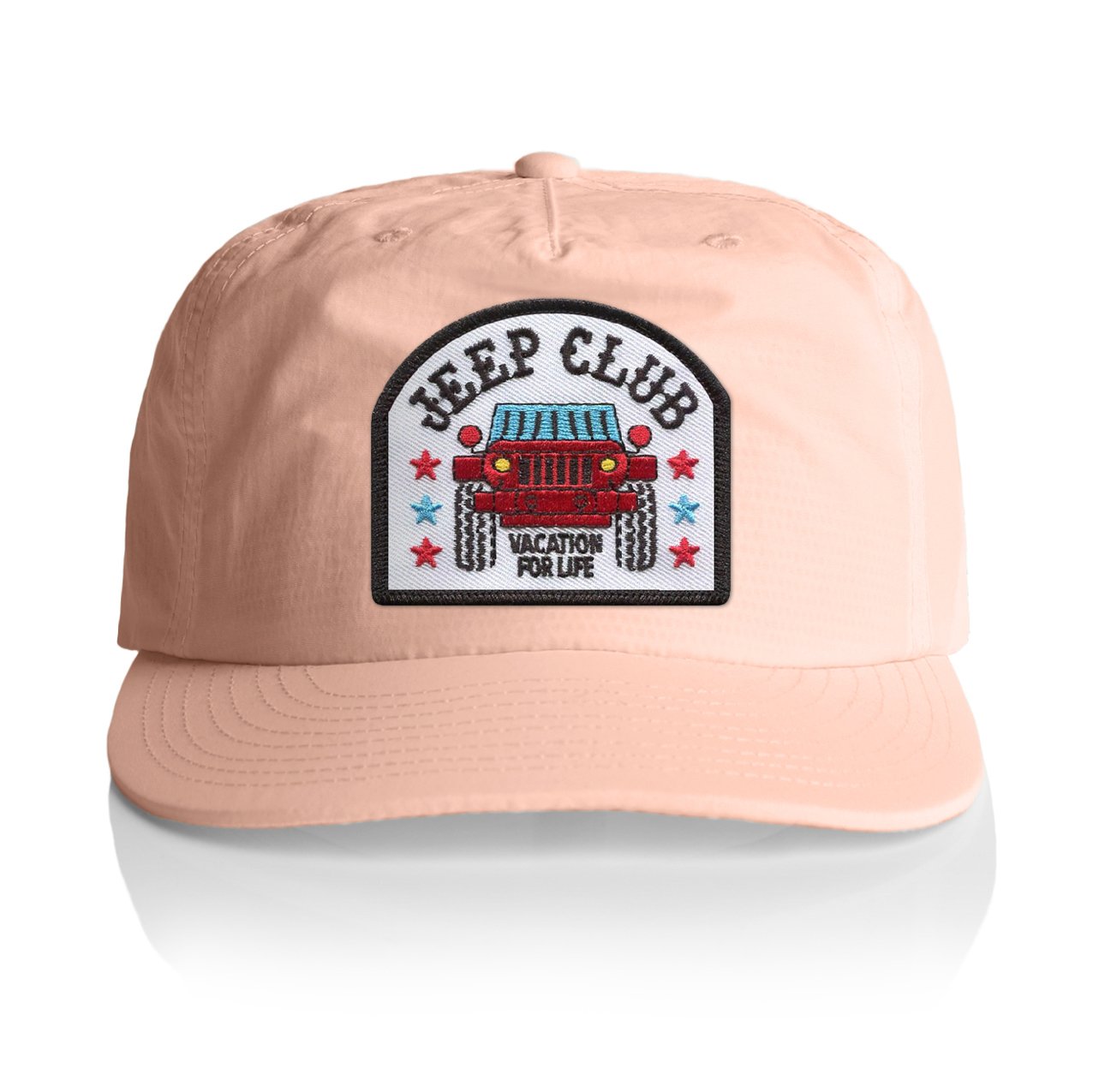 JEEP CLUB WATERPROOF HAT - BLUSH