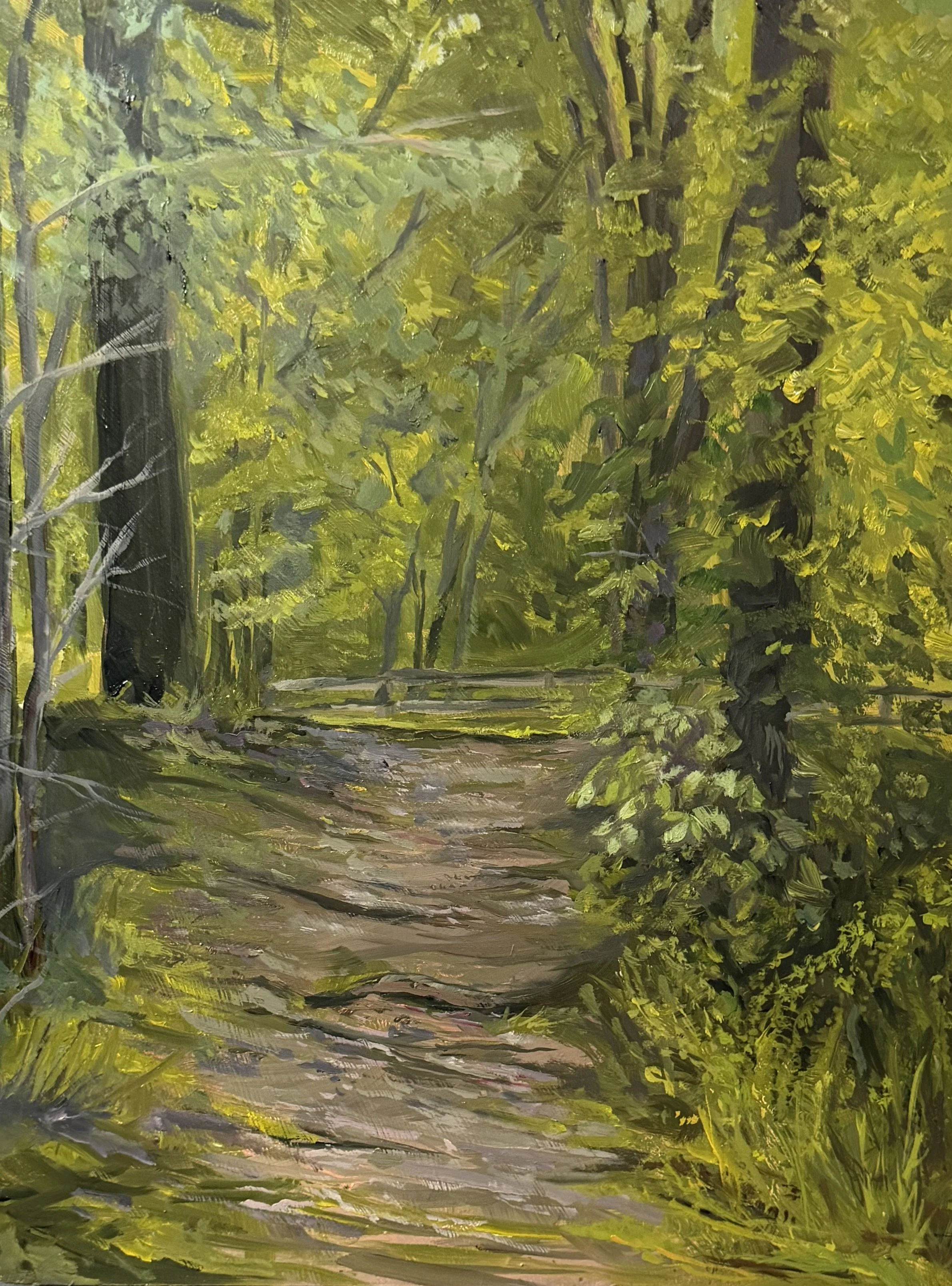 oil on clayboard 11 by 14