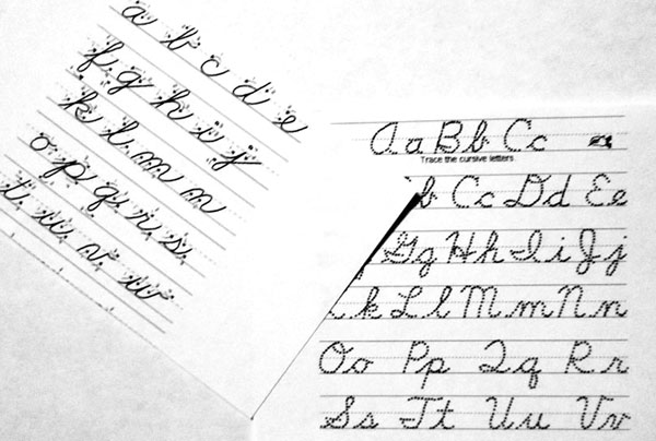  Cursive Writing class for children