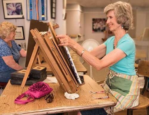 Sharon, Shirley at work.jpg