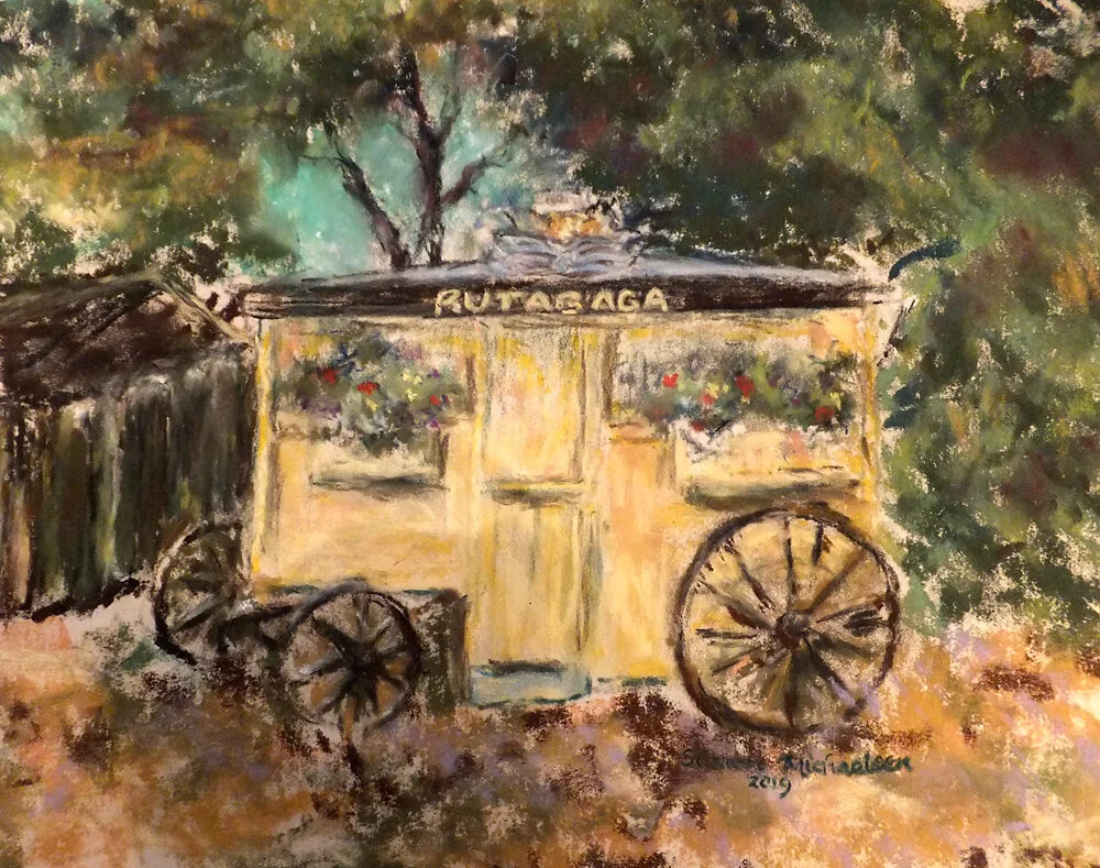 Sharon RA gypsy wagon.JPG
