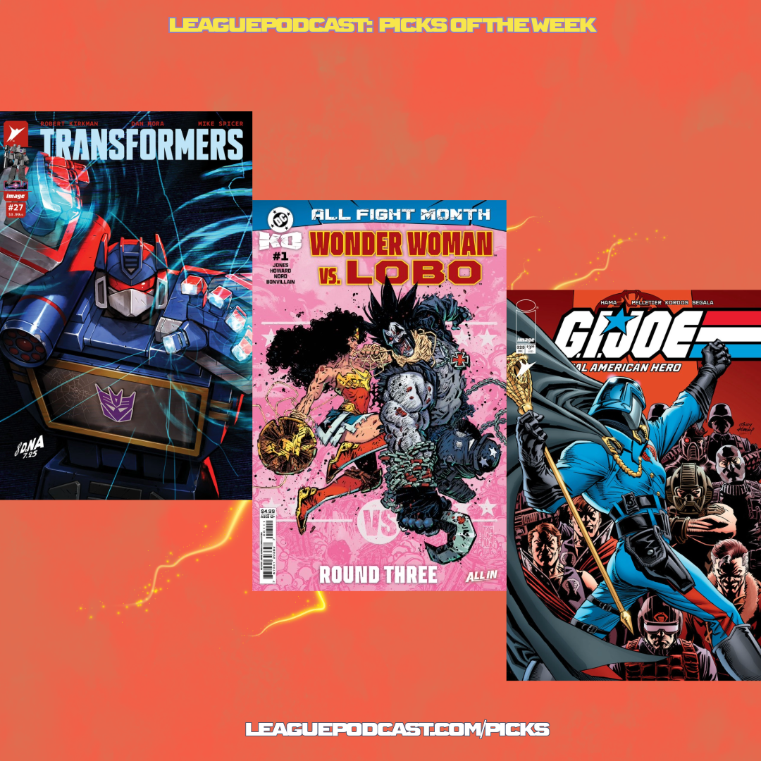 League Podcast Comic Book Picks of the Week for December 10, 2025