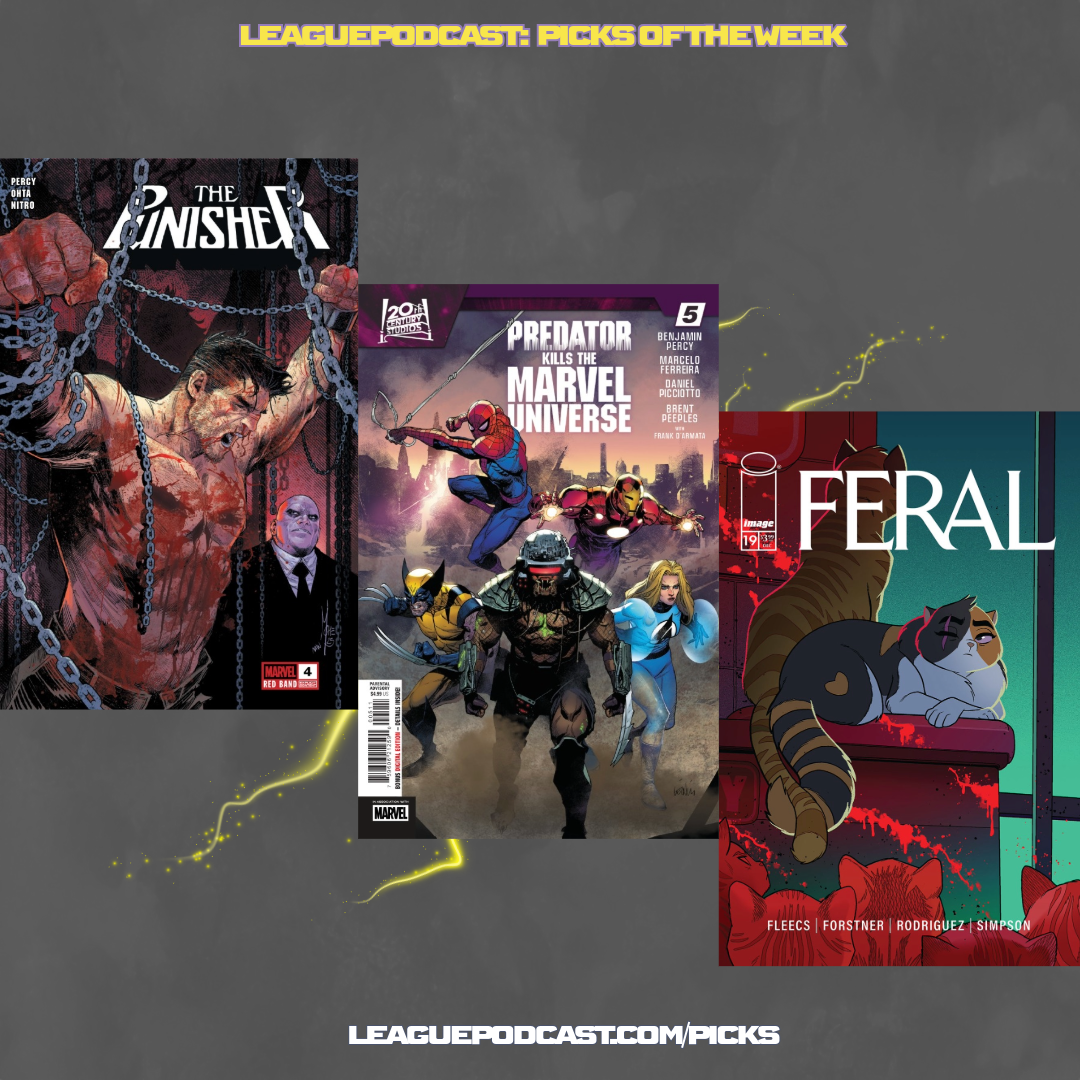 League Podcast Comic Book Picks of the Week for December 31, 2025
