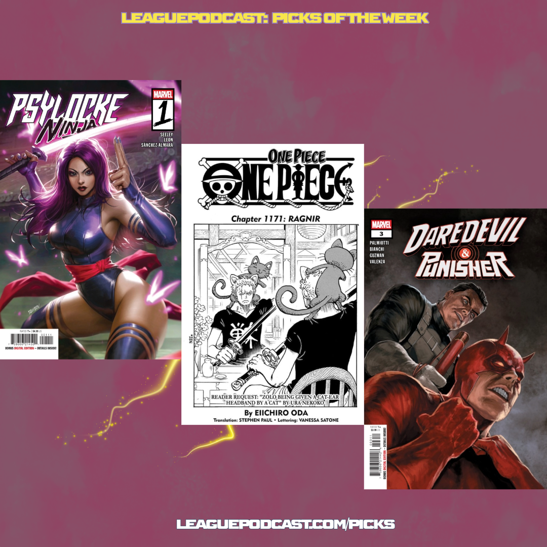 League Podcast Comic Book Picks of the Week for Wednesday, January 21, 2026 