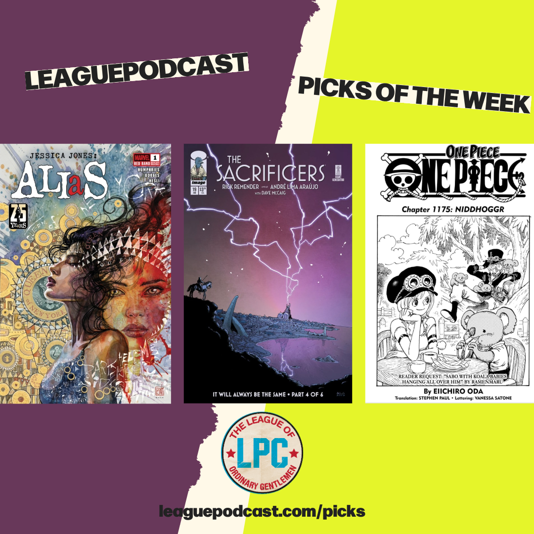 League Podcast Comic Book Picks of the Week for Wednesday, March 11, 2026
