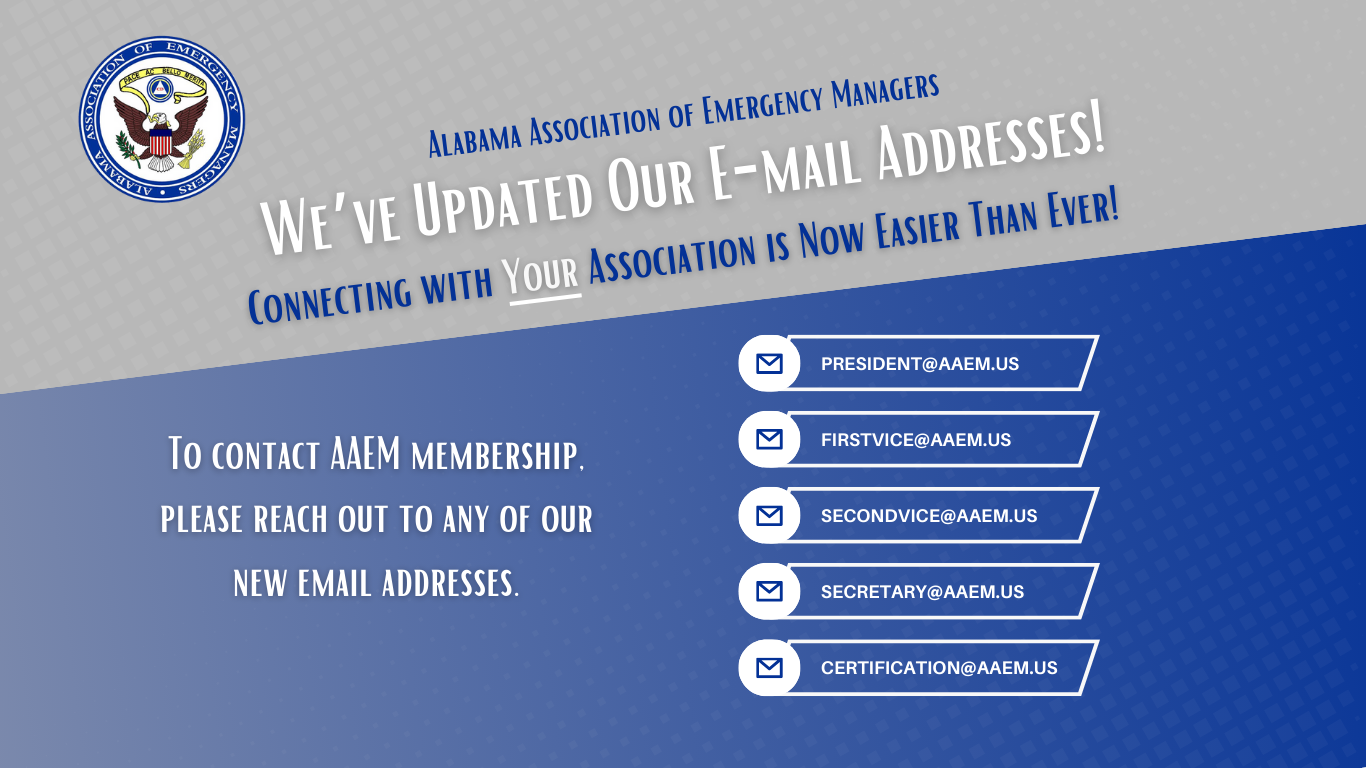 Alabama Association of Emergency Managers (AAEM)