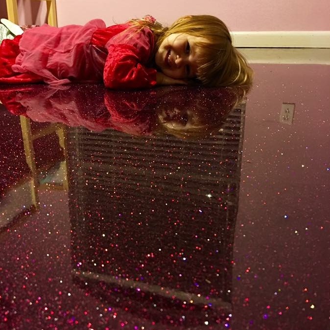 Yes, it’s glitter!