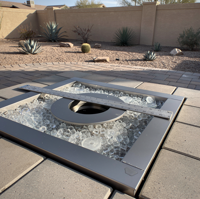 Is 3 Inches of Fire Glass Too Deep Over the Burner?