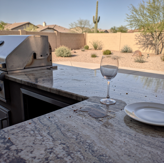 Best Stone for a Barbecue Island: Heat, Grease, and Sun