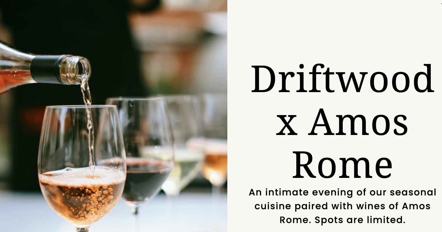 Dinner at Driftwood