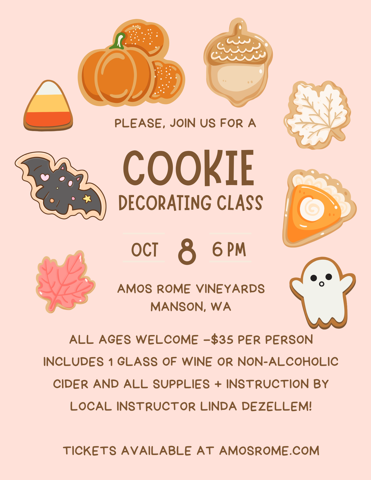 Fall Cookie Decorating Party