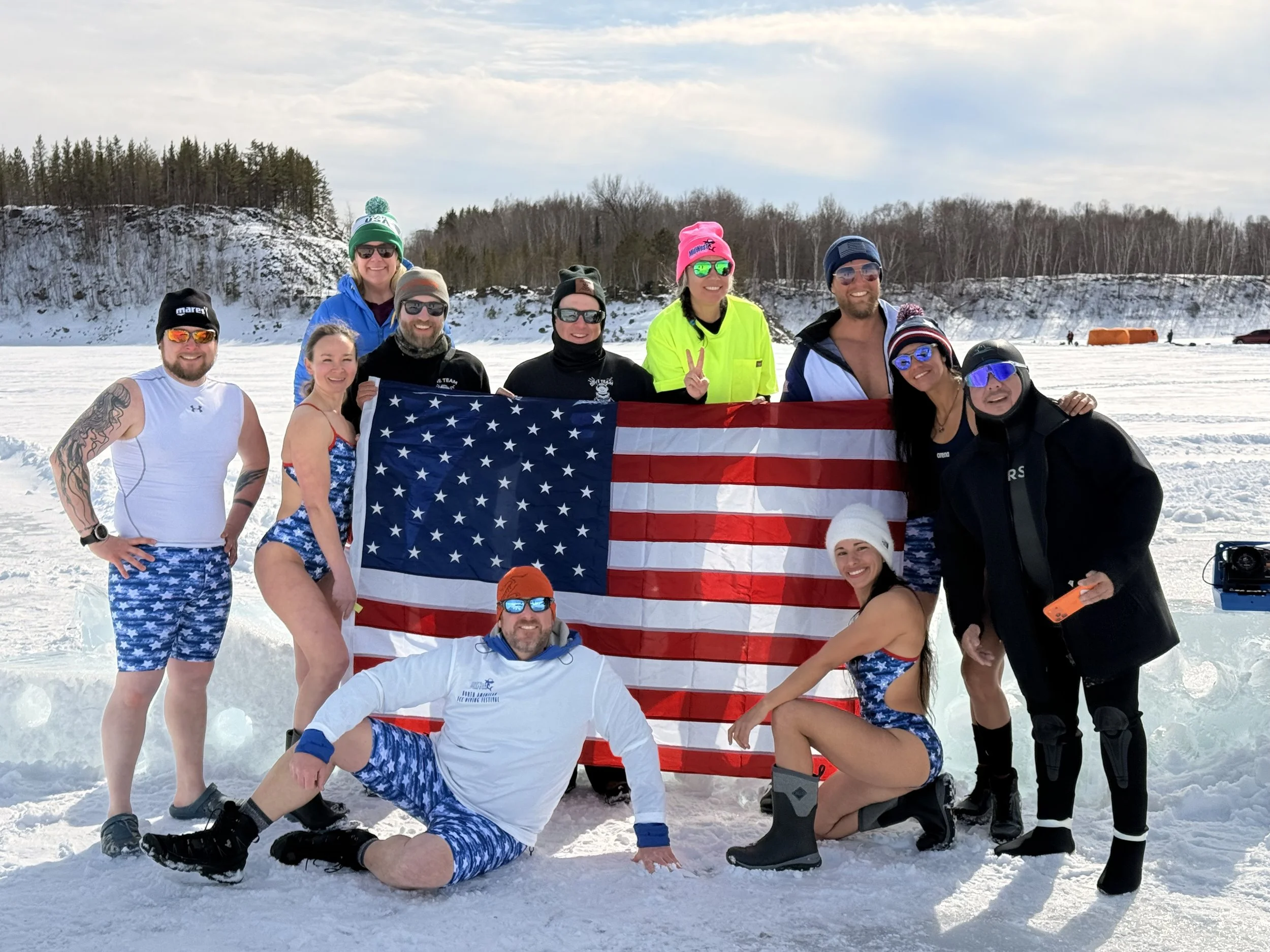 A New Chapter in U.S. Freediving: Historic Under-Ice Depth Event in Minnesota