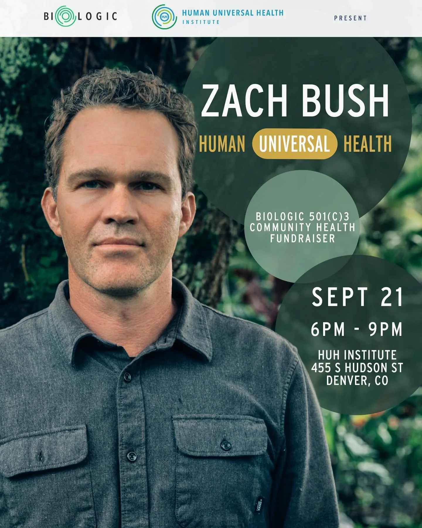 Zach Bush Event Flyer