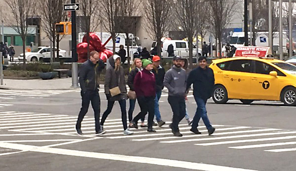 SOZO team and members from CU Church exploring New York City.