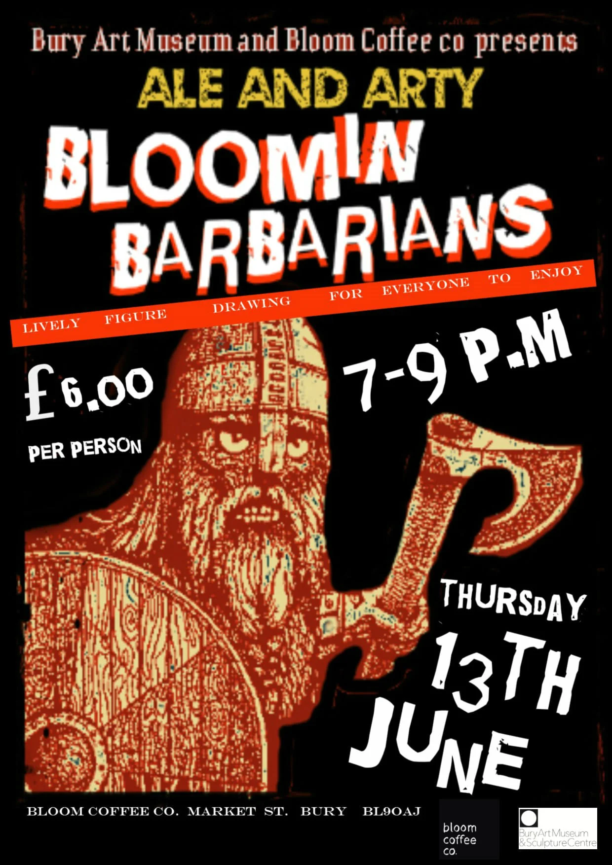 Ale & Arty: Bloomin Barbarians Poster by Lee Crocker (2019)