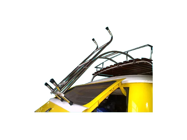 Bus Ladder System Stainless Steel Hinged Rear Mounted Ladder - Late Bus — Bug and Bus