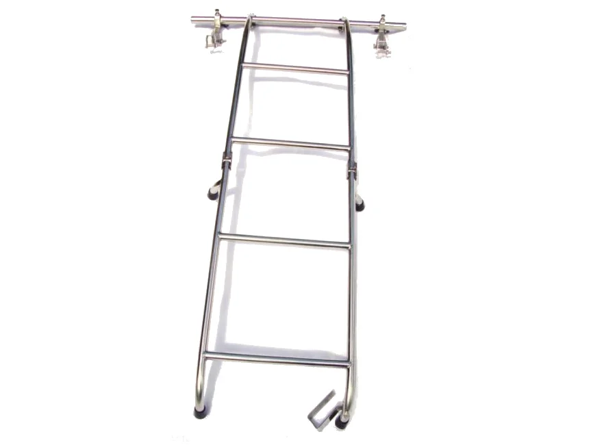 Roof Rack Ladder Stainless Steel Side Mounted - Late Bus