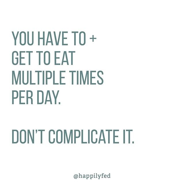 Lets face it. Eating is a chore sometimes. But you need to do it.
.
Just eat.
1. What sounds good?
2. What&rsquo;s available?
3. What do I have time for?
4. What feels good?
.
Sending satisfaction vibes your way this weekend ✨ #happyfriday